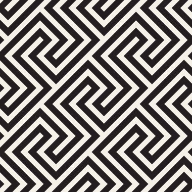 Vektörsüz geometrik desen. Basit soyut çizgiler kafes. Tekrarlanan ögeler stil arkaplan kaplaması 