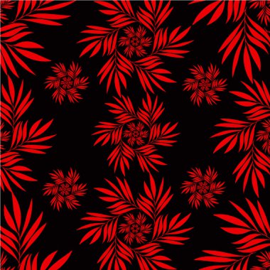 Beyaz çiçekli kusursuz kırmızı çiçek arkaplanı