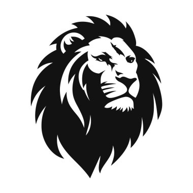 Zarif Siyah ve Beyaz Ördek Siluet Vektör Tasarım İllüstrasyonu