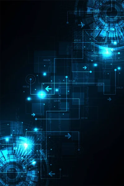 Vektör teknolojisi Dijital kavramı.