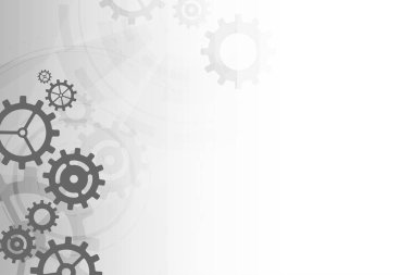 Teknoloji kavramında vektör arkaplan.