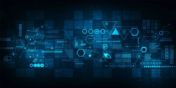 Dijital arkaplan kavramında vektör arkaplan teknolojisi.