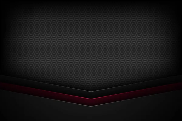 Üst üste binen özelliklere sahip siyah soyut vektör arkaplanı.