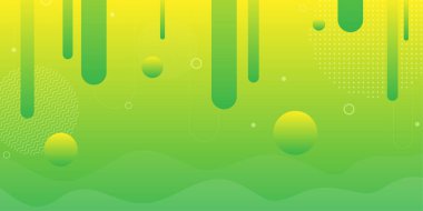 Bir öğe olarak en az geometriyi kullanarak renkli soyut arka plan.