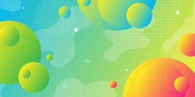 Bir öğe olarak en az geometriyi kullanarak renkli soyut arka plan.