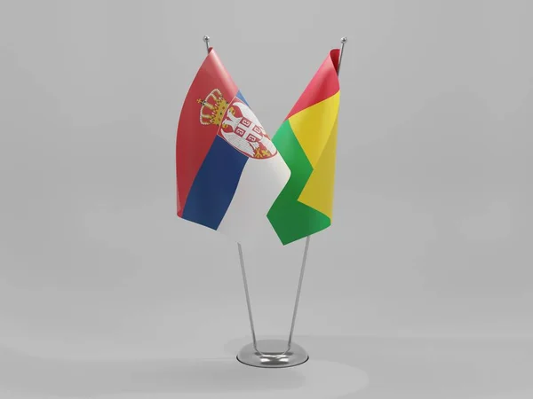 Гарет Бэйл Флаг Сербии Белый Фон Рендер — стоковое фото