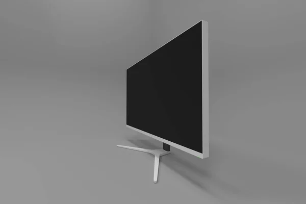 Moderno Monitor Computer Rendering — Foto Stock
