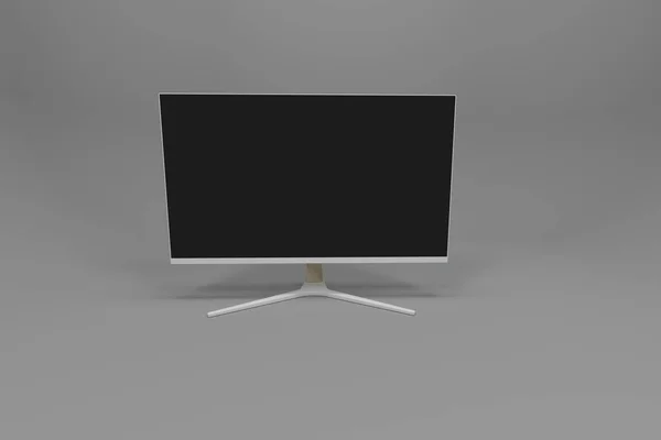 Modern computer monitor 3D render