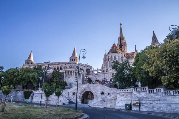 Zobacz Miasto Budapeszt Węgry — Zdjęcie stockowe