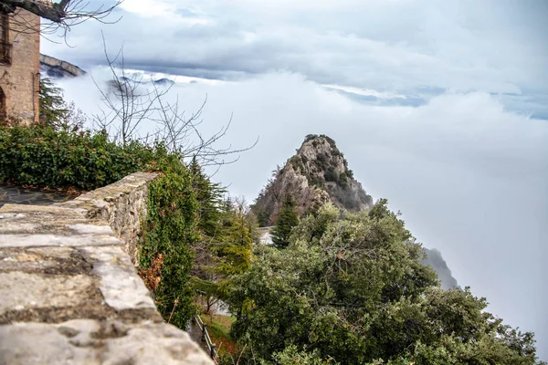 Panoramic View Pyrenees Baga Catalonia Spain — Stock Photo, Image