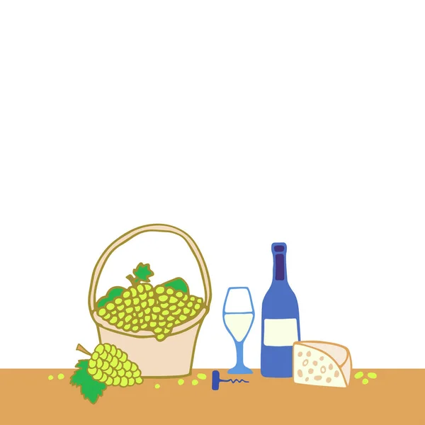 Winemaking vector illustration — Stock Vector