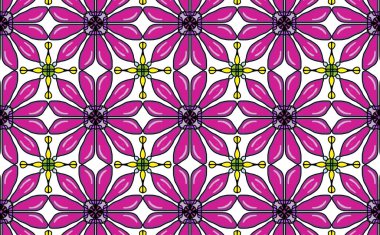 Kusursuz arkaplanlı güzel çiçek tasarımı.