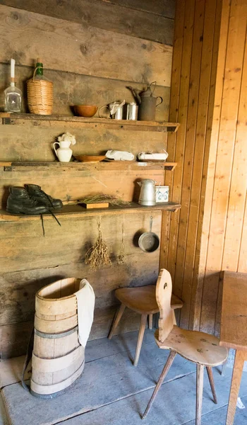 Traditionele Oude Manier Koeien Landbouw Gereedschappen Toebehoren Voor Het Maken — Stockfoto