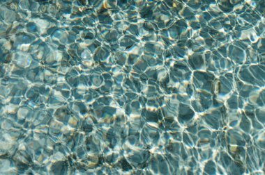 pırıl pırıl pırıl pırıl, arka plan turkuaz su