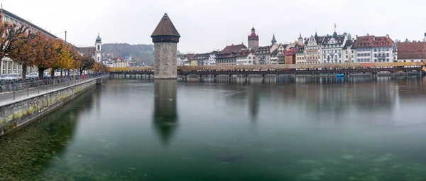 Luzern Schweiz November 2018 Die Berühmte Schweizer Stadt Luzern Stadtbild — Stockfoto