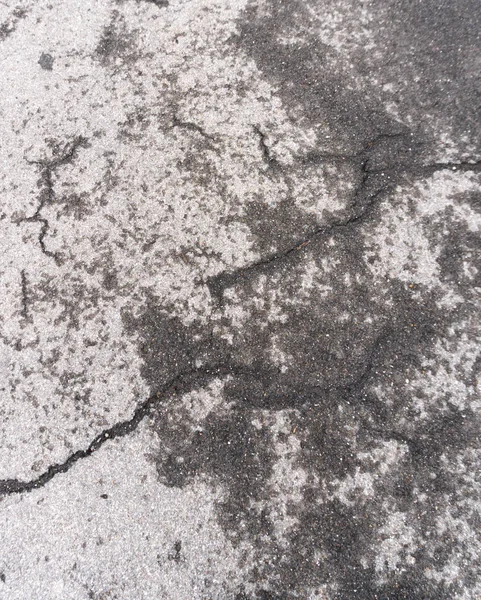 Fundo de asfalto rachado velho — Fotografia de Stock