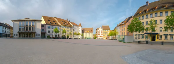 Schaffhausen, SH/Švýcarsko-22. duben 2019: panoramatický výhled — Stock fotografie