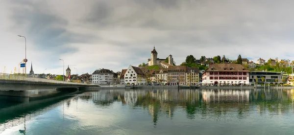 Schaffhausen, SH / Swiss - 22 April 2019: Pemandangan kota — Stok Foto