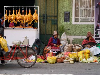 Huaraz, Ancash / Peru: 11 Haziran 2016: yoksulyatay görünümü