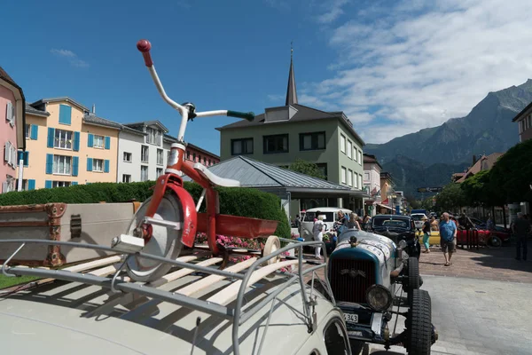 Bad Ragaz, SG / Switzerland - 23 June, 2019: racers and guests e — Stock Photo, Image