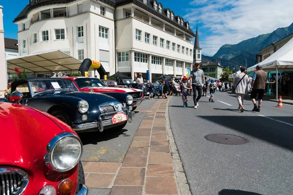 Bad Ragaz, SG / Switzerland - 23 June, 2019: racers and guests e — Stock Photo, Image