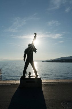 Montrö, Vd / İsviçre - 31 Mayıs 2019: Freddie Mercury Me