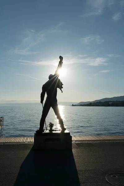 Montreux, VD/Schweiz-31 maj 2019: den Freddie Mercury me — Stockfoto