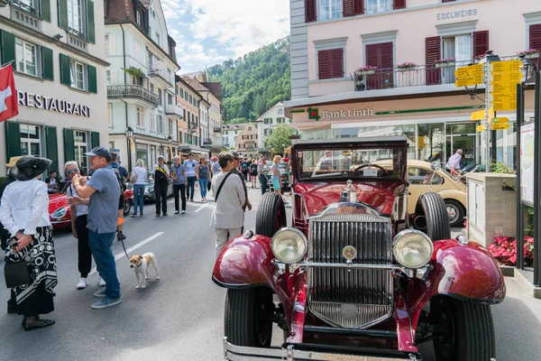 Bad Ragaz, SG / Switzerland - 23 June, 2019: racers and guests e — Stock Photo, Image
