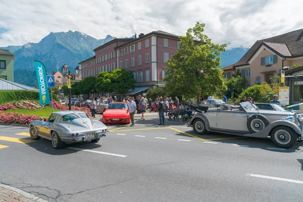 Bad Ragaz, SG / Switzerland - 23 June, 2019: racers and guests e — Stock Photo, Image