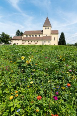 Constance wi Gölü reichenau adasında St Georg kilisesi