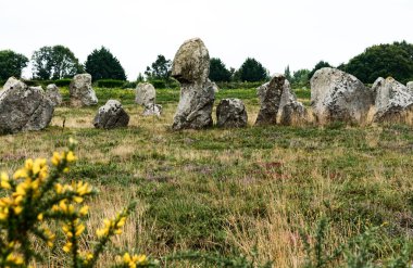 Brittany Carnac tarih öncesi ayakta taş hizalamalar