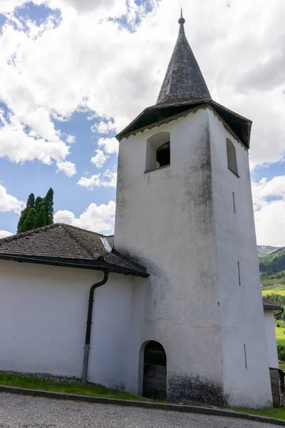 Reischen Suiza Junio 2020 Vista Histórica Iglesia Ciudad Pueblo Suizo — Foto de Stock