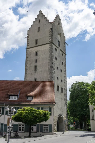 Ravensburg Germany June 2020 Historic Ravensburg Frauentor Tower Background — Stock Photo, Image