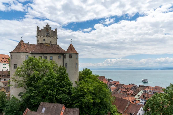 Meersburg Germania Giugno 2020 Veduta Meersburg Sul Lago Costanza Con — Foto Stock