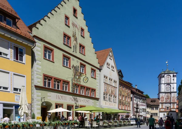 Wangen Alemanha Junho 2020 Vista Histórica Cidade Velha Wangen Allgau — Fotografia de Stock