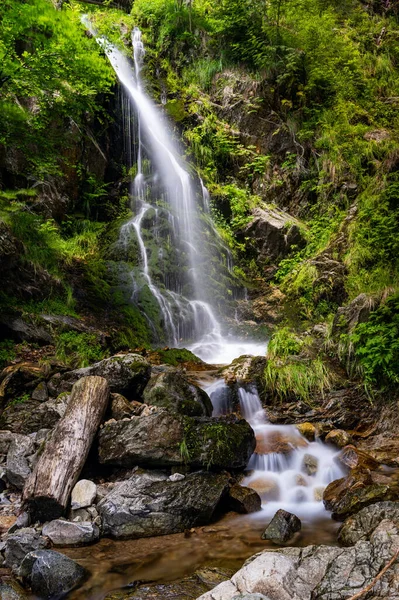 Ein Blick Auf Die Wasserfälle Fahl Schwarzwald Sommer — Stockfoto