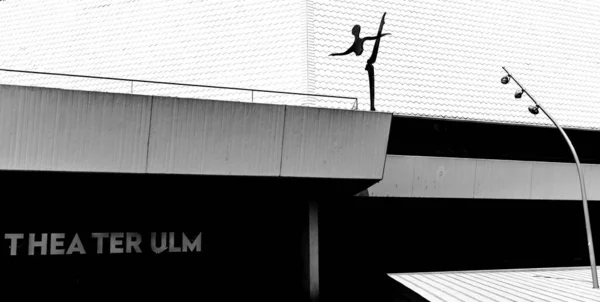 Ulm Németország Július 2020 Kilátás Városi Színház Ulm — Stock Fotó
