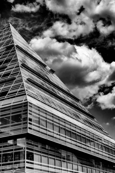 Ulm Allemagne Juillet 2020 Vue Sur Bibliothèque Municipale Moderne Centre — Photo