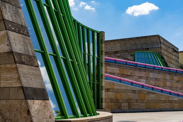 Stuttgart Tyskland Juli 2020 Utsikt Över Statens Konstmuseum Stuttgart — Stockfoto