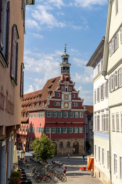 Esslingen Germany Ιουλίου 2020 Θέα Του Ιστορικού Κέντρου Της Παλιάς — Φωτογραφία Αρχείου