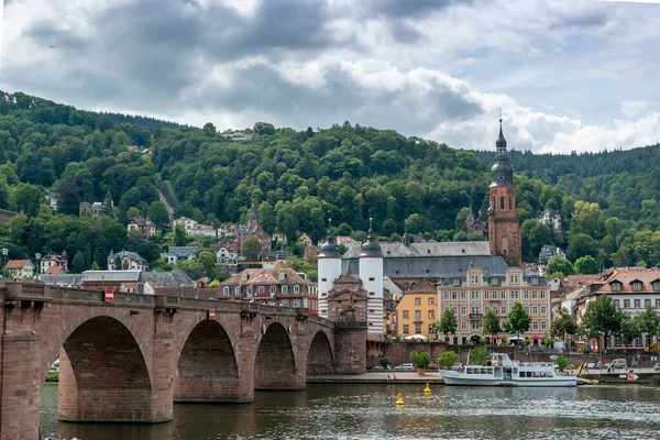 Heidelberg Almanya Temmuz 2020 Tarihi Heidelberg Kasabasının Manzarası — Stok fotoğraf