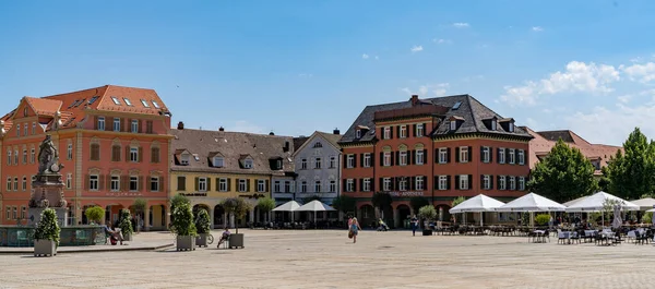 Ludwigsburg Germany July 2020 View Historic Baroque Market Square Ludwigsburg — Stock Photo, Image