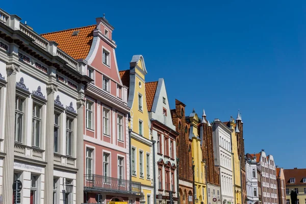 Stralsund Germany August 2020 Detail View Classic Stralsund Old Town — Stock Photo, Image