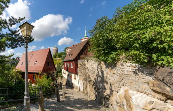 Bautzen Saksonya Almanya Eylül 2020 Bautzen Deki Dar Sokaklar Tarihi — Stok fotoğraf