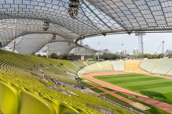 München Beieren Duitsland September 2020 Blik Het Olympisch Stadion 1972 — Stockfoto