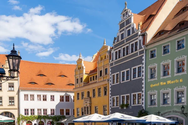 Meissen Sajonia Alemania Septiembre 2020 Vista Plaza Ciudad Histórica Meissen — Foto de Stock