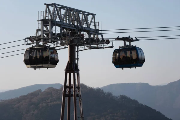 Seilbahn Auf Hakone Japan — Stockfoto