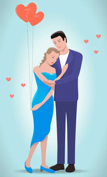 Kızıl Kalbe Aşık Çift Balonları Şekillendirdi.