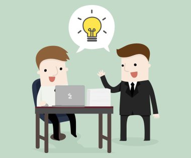 Beynimin çalışmamda fırtına, vektör ve illüstrasyon