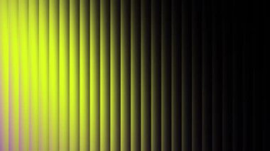 Sarı Neon Cam Gradyan, Fütürist Soyut Arkaplan. Parlak neon sarısı bir geçiş ile parlayan tırtıklı doku koyu siyaha dönüşüyor. Fütüristik çizgili tasarım, dijital sanat için mükemmel, zarif ve canlı bir arka plan yaratır.